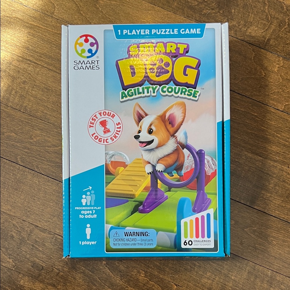 Smart Dog Agility Course Puzzle Game